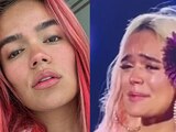 Karol G llora por la falla de su avión y en su concierto: 'No sé qué pasa energéticamente'