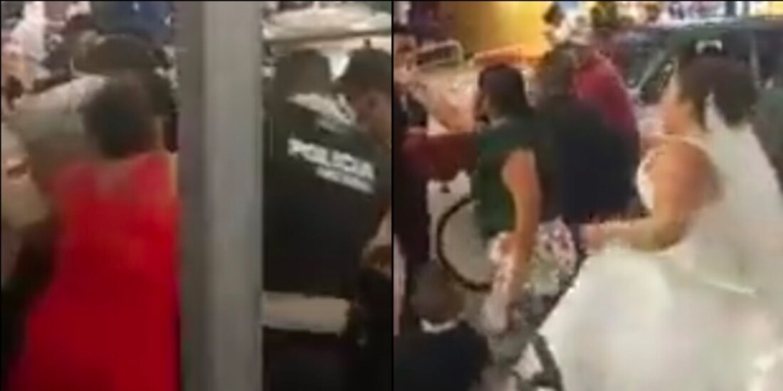 Detienen a novio en plena boda en Ecuador. Foto: Especial