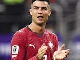 CRISTIANO Ronaldo, ayer.