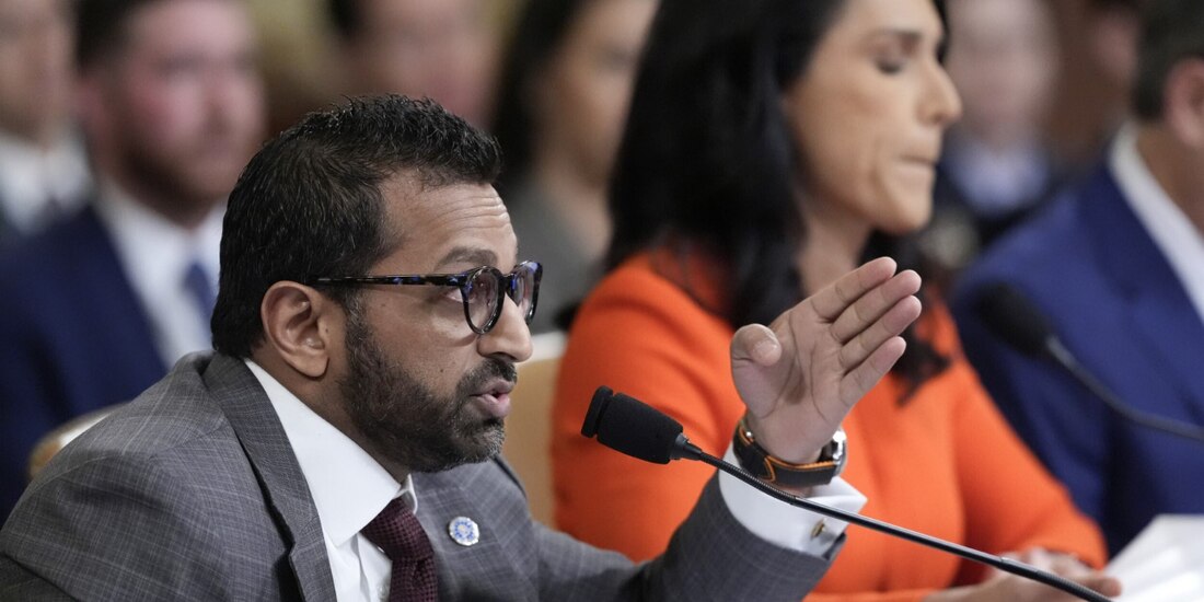 El director del FBI, Kash Patel, en audiencia del Comité de Inteligencia de la Cámara de Representantes, ayer.