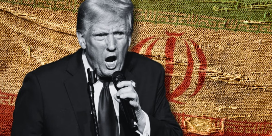 Donald Trump, presidente de EU, reitera amenazas contra Irán.