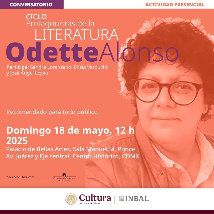 1. Odette Alonso. Ciclo Protagonistas de la Literatura