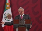 El presidente de México, Andrés Manuel López Obrador, el 9 de octubre de 2020.