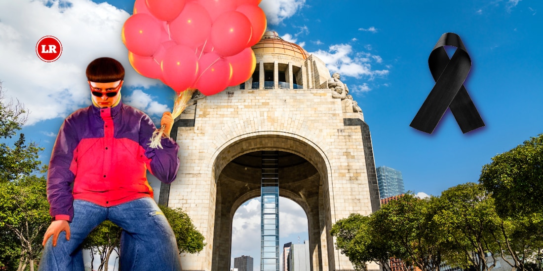 Homenaje a Oliver Tree en el Monumento a la Revolución