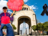Homenaje a Oliver Tree en el Monumento a la Revolución