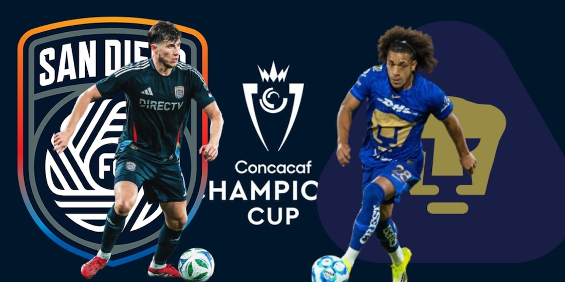 San Diego FC se mide a Pumas en la primera ronda de la Concachampions