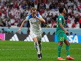 Harry Kane celebra su gol ante Senegal en la Copa del Mundo Qatar 2022