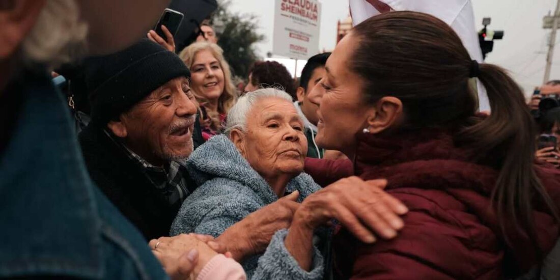 'Vamos a seguir erradicando la corrupción porque la 4T es servir al pueblo', afirma Claudia Sheinbaum.