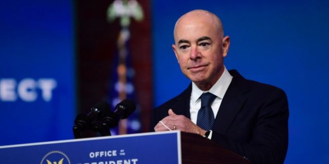 Alejandro Mayorkas, secretario de Seguridad de Estados Unidos.