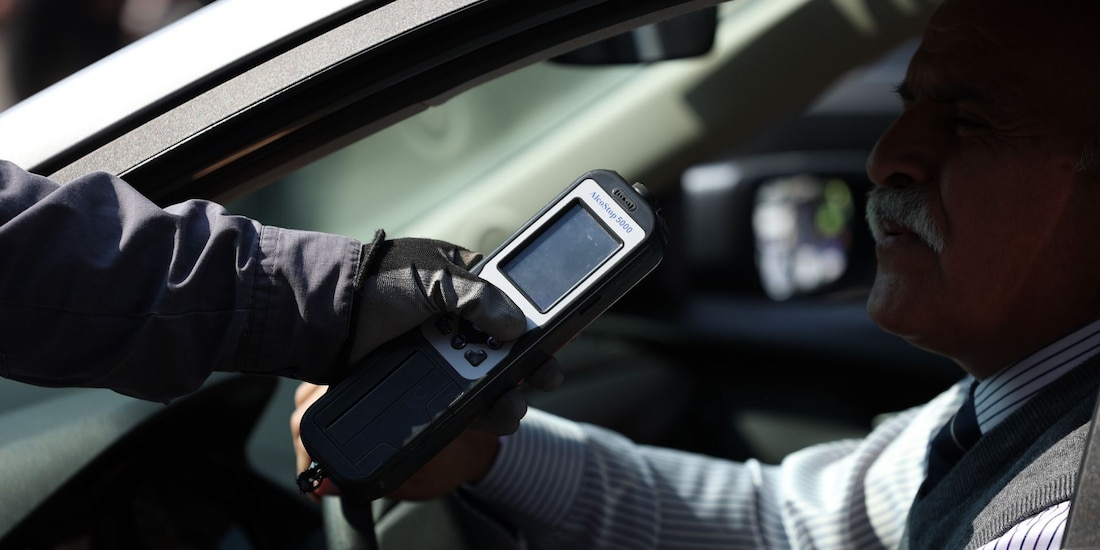 Operativo de alcoholímetro durante Semana Santa en CDMX