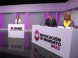 Primer foro sobre la revocación de mandato finalizó en descalificaciones entre los panelistas.