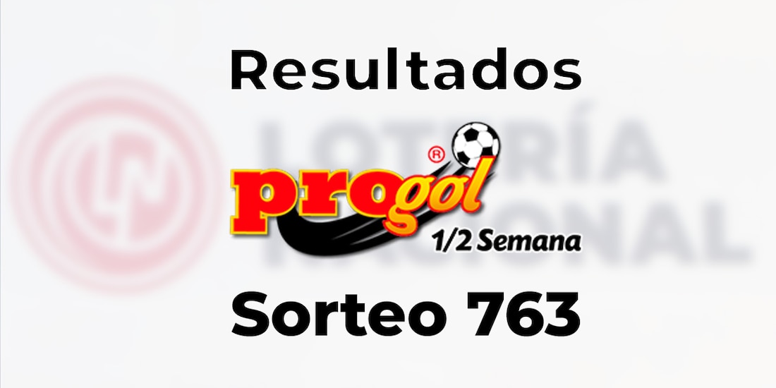 Resultados del Progol Media Semana 763 checa la quiniela ganadora.