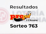 Resultados del Progol Media Semana 763 checa la quiniela ganadora.