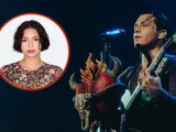 Aseguran que Christian Nodal coqueteaba con una fan frente a Ángela Aguilar.