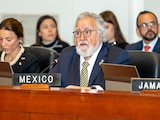 Alejandro Encinas Rodríguez, representante de México ante la OEA.