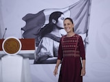 Claudia Sheinbaum Pardo, presidenta de México durante conferencia de prensa