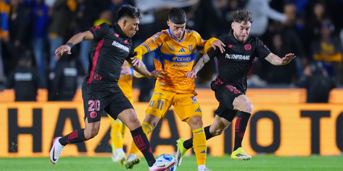 Tigres recibió a Toluca en el Estadio Universitario para la Jornada 3 del Clausura 2026.