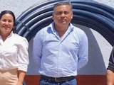 Rogelio Poblete, funcionario de Malinalco.