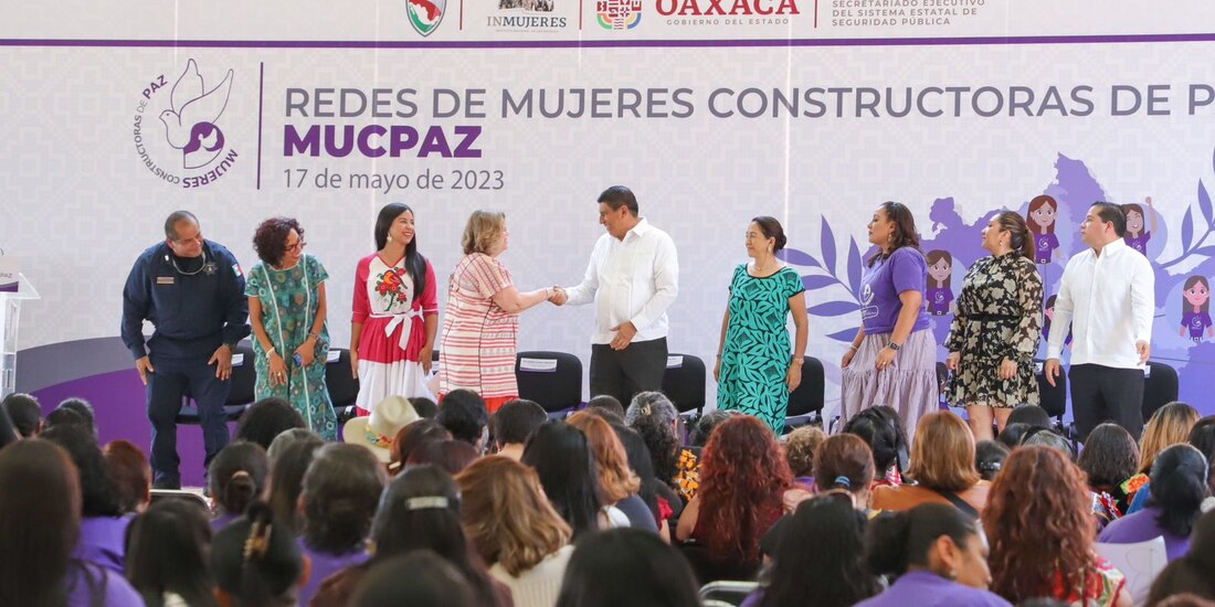 En Oaxaca, buscan asegura que en cada lugar haya un grupo de mujeres que tengan diálogo con las autoridades,