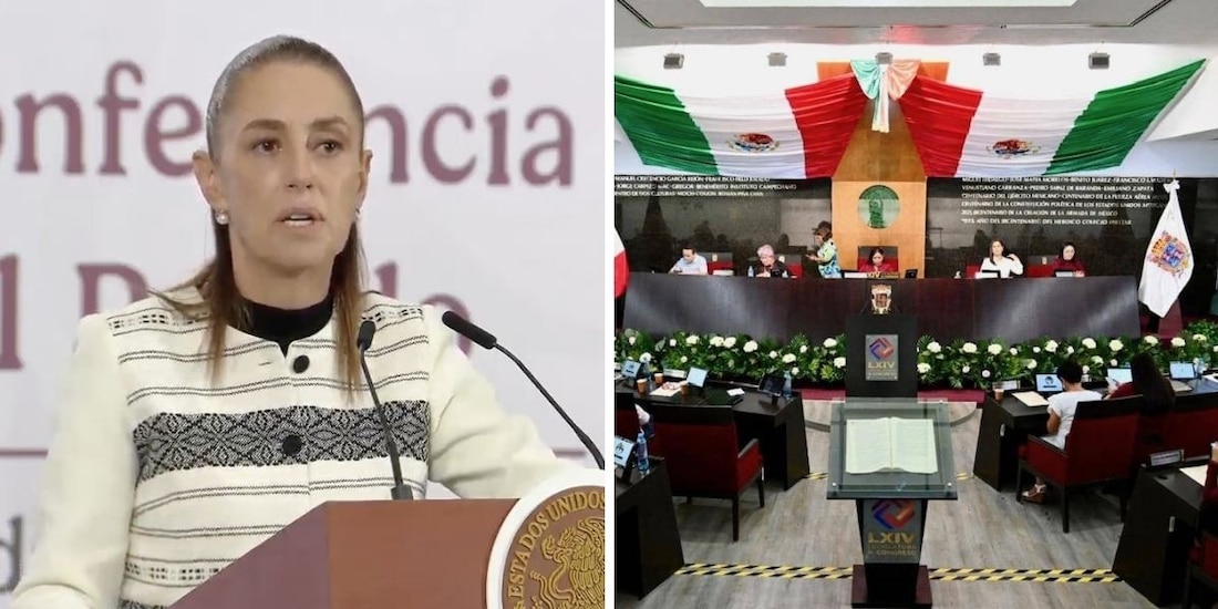 Claudia Sheinbaum fue cuestionada sobre el conflicto político en Campeche, y mandó un mensaje de "serenidad y paciencia".