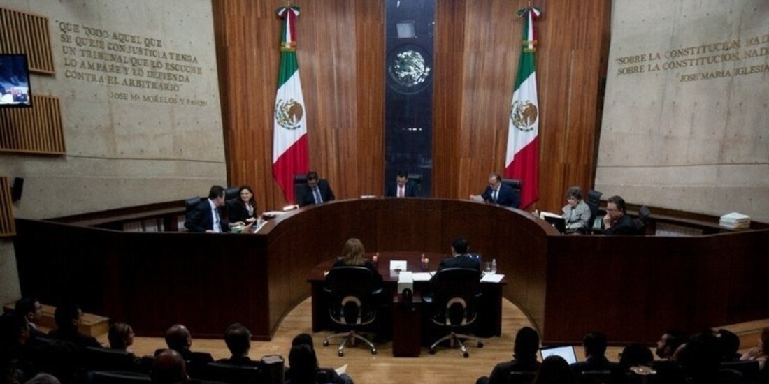 Imagen de archivo de las últimas sesiones presenciales del TEPJF.