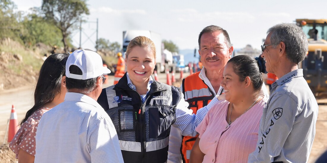 Maru Campos, gobernadora constitucional de Chihuahua.
