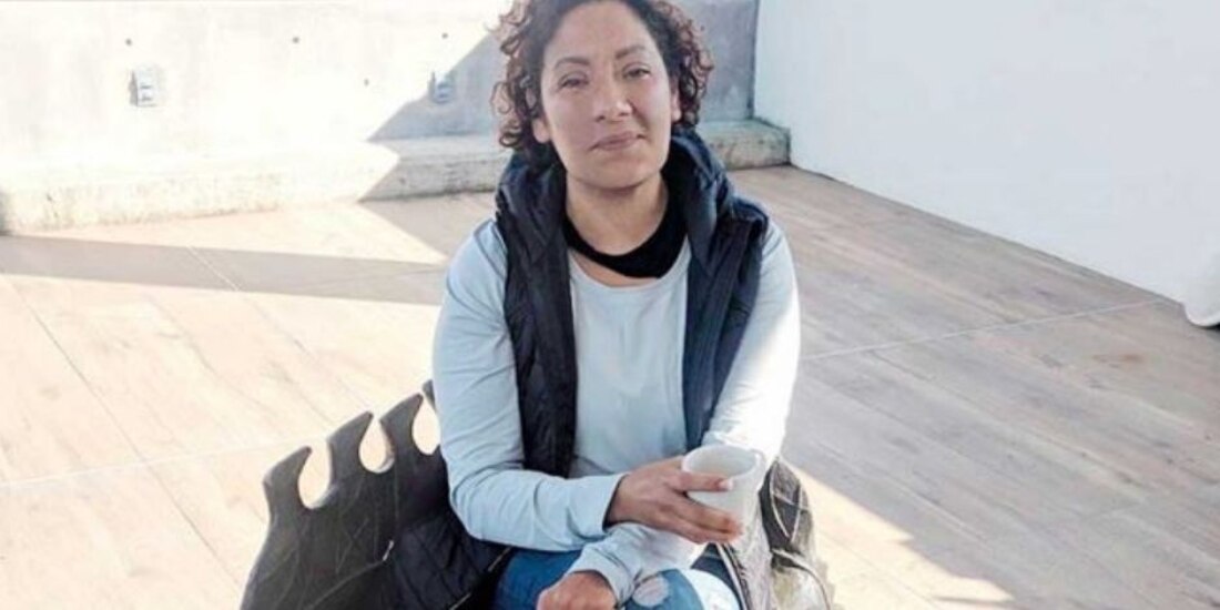 La activista Claudia Uruchurtu.