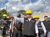 Alejandro Armenta afirma que no hay personas fallecidas tras explosión de pipas de gas LP en Tepeaca.