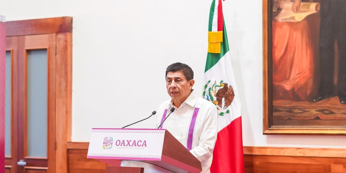 El Gobernador Salomón Jara Cruz detalla el operativo de seguridad y las detenciones realizadas en el Istmo de Tehuantepec.