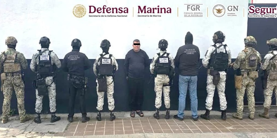 Luis Ignacio “N”, alias “Cárdenas”, operador del CJNG detenido en Nayarit.