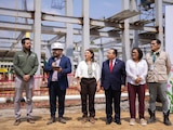 La inspección del avance de obra e infraestructura especializada fue realizada por la jefa de Gobierno Clara Brugada Molina.