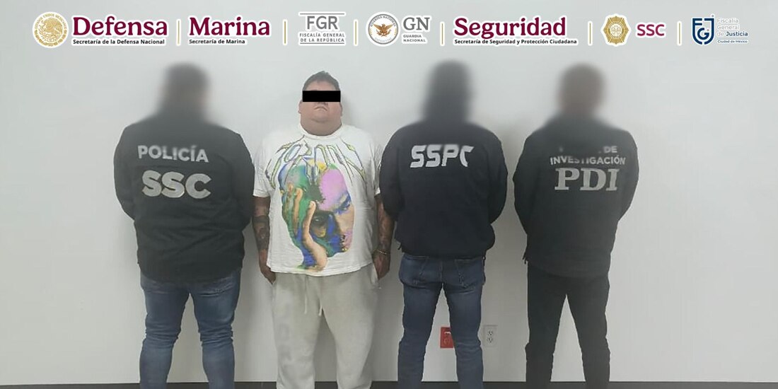 Dylan Samuel “N”, ayer, en su ficha de detención por el Gabinete de Seguridad.