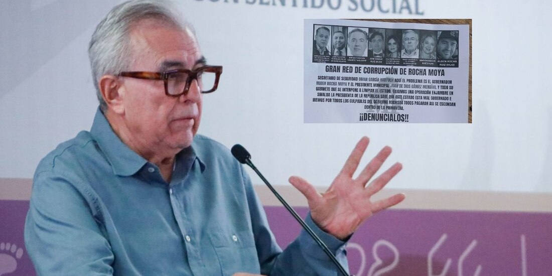 Reportan caída de volantes contra Rocha Moya; exigen ‘Operación Enjambre’ en Sinaloa.
