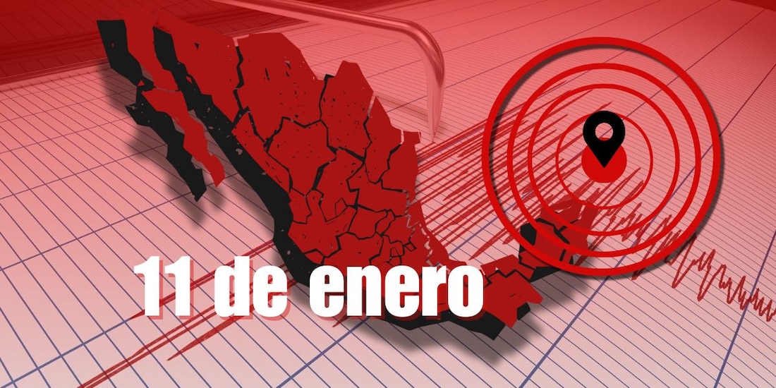 Esta es la actividad sísmica de hoy, 11 de enero.