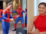 Tom Holland pierde concurso de dobles de Spider-Man con Zendaya como jueza