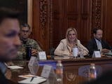 La Gobernadora del Estado, Maru Campos, encabezó la sesión de trabajo con el consejo directivo del sector extractivo.