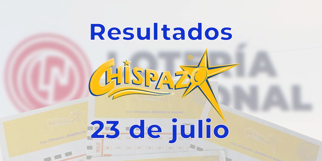 Resultados del Chispazo de hoy 23 de julio del 2025.