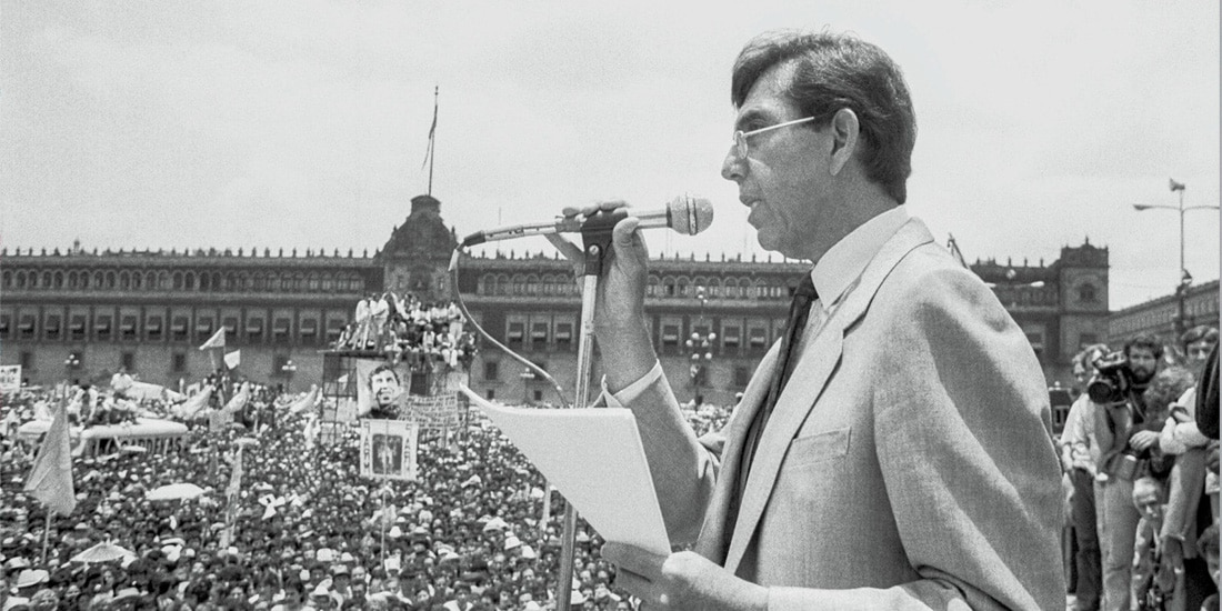 Fallece el líder moral de
la izquierda mexicana y
precursor de la democracia