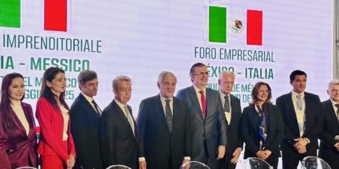 Italia y México fortalecen lazos comerciales con acuerdo entre SACE y Banco Santander.