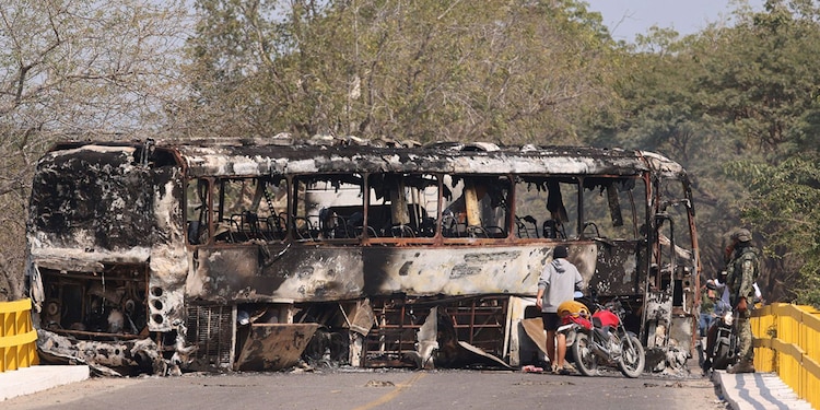 El domingo 22 de febrero se registraron acciones violentas tras la captura y muerte de Nemesio Oseguera, líder del CJNG