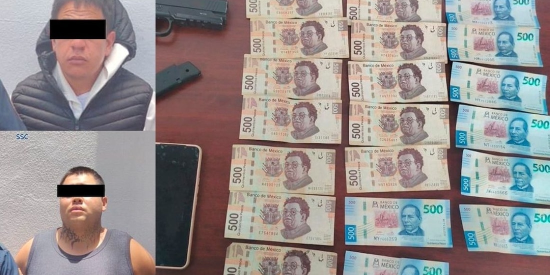 Detienen a dos hombres por robo en Cuajimalpa