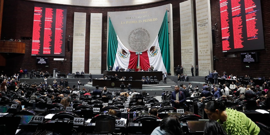 Cámara de Diputados, en la Ciudad de México.