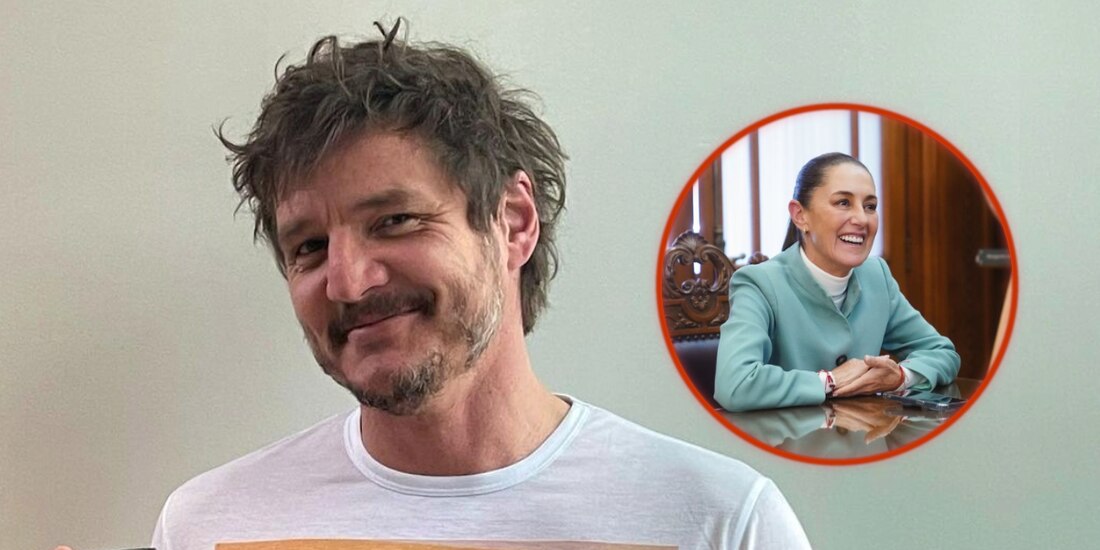 Pedro Pascal comparte VIDEO de Claudia Sheinbaum en redes sociales.