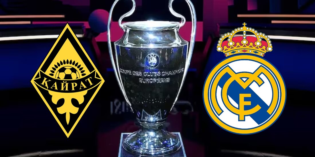 El Real Madrid visita al Kairat para la segunda jornada de liga de la Champions League