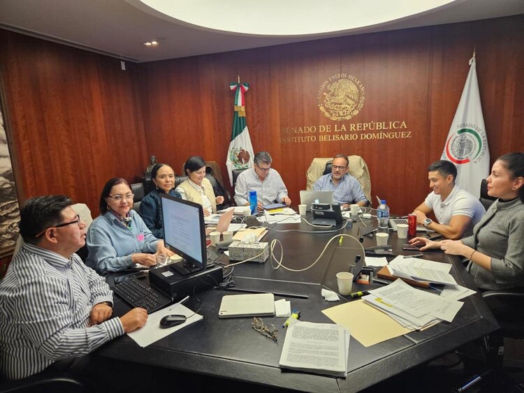 Integrantes del Comité de Evaluación del Poder Legislativo, el pasado 29 de noviembre.