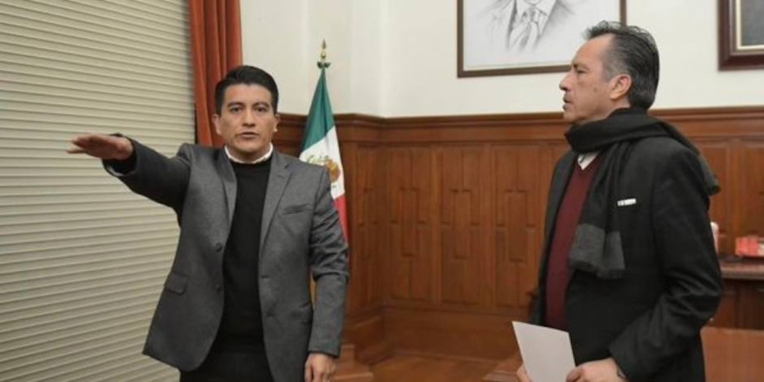 Nombran a Miguel Ángel Olivares como titular de la Contraloría General de Veracruz.