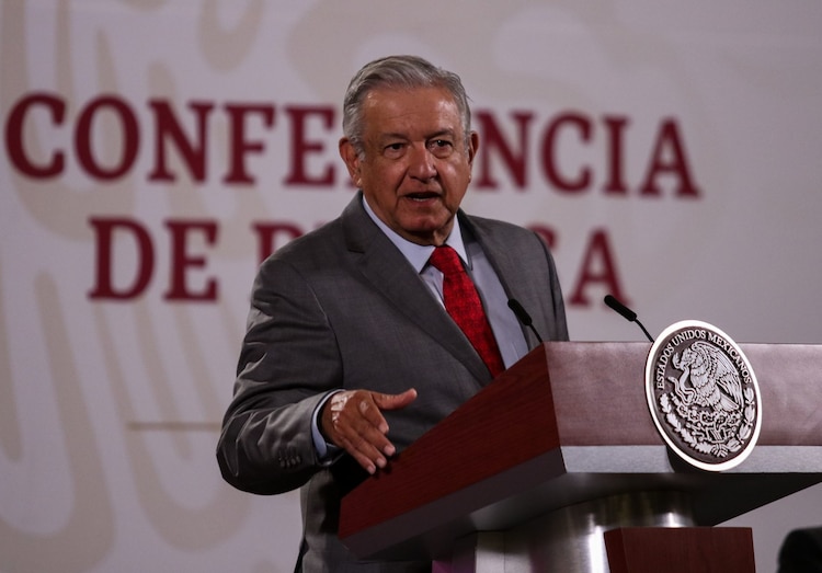 El presidente de México, Andrés Manuel López Obrador (AMLO), el 22 de octubre de 2020.