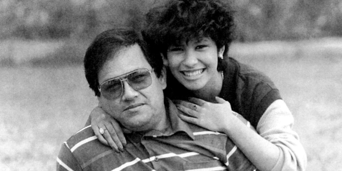 Abraham Quintanilla y Selena