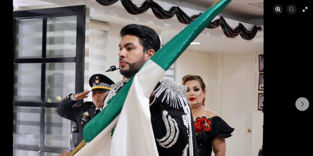 El alcalde de Elota, Sinaloa, Richard Millán Vázquez.