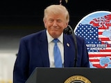 Donald Trump comparte mapa de todos los países y la regiones de América del Norte pintados con mapa de EU.